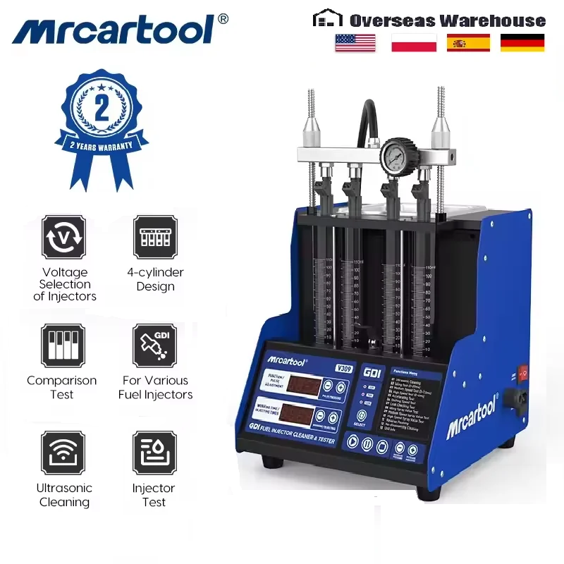 Fuel Injector Tester - MR CARTOOL GDI Fuel Injector Cleaner