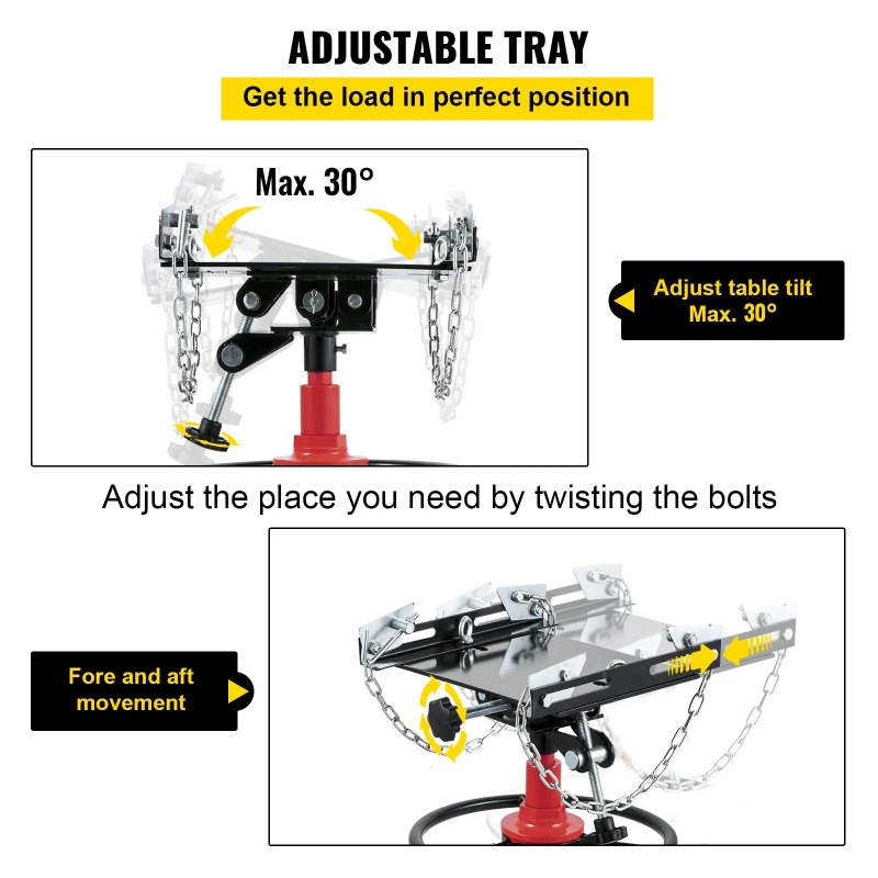 Hydraulic Car Lift - Hydraulic Telescopic Car Jack Lift 0.5/1Ton