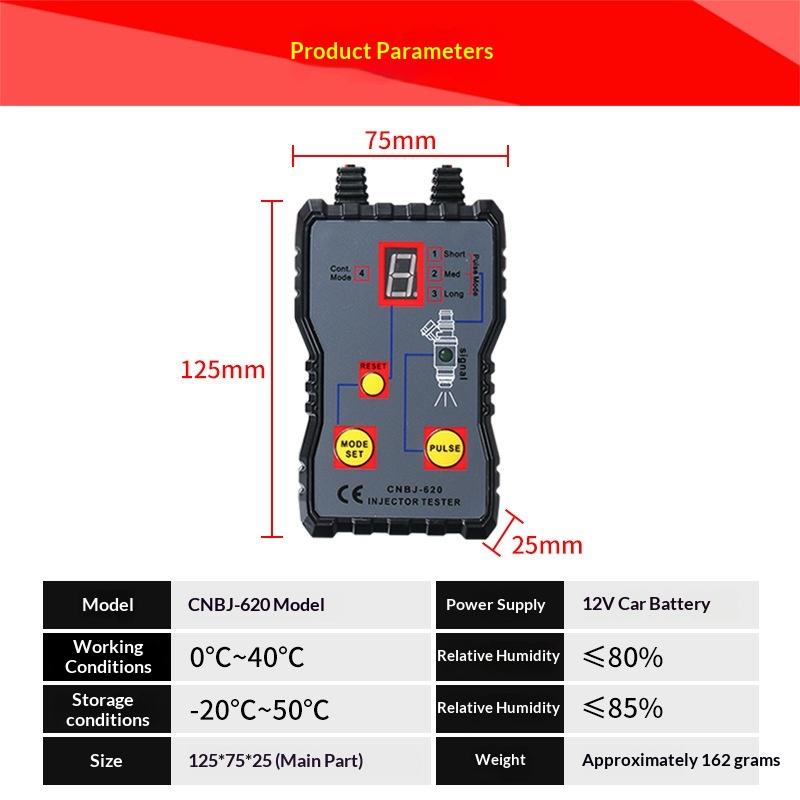 Car Fuel Injector Tester Porta - огляд і ціна Fuel Injector Tester