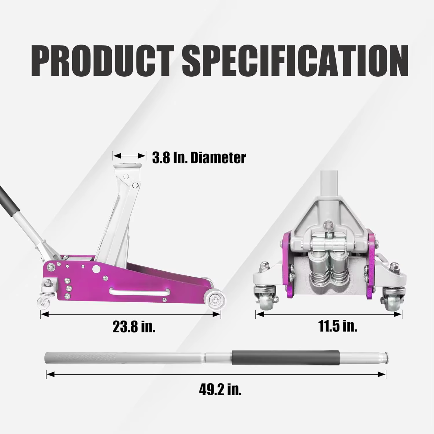 1.5 Ton Low Profile Aluminum S - огляд і ціна Hydraulic Car Lift