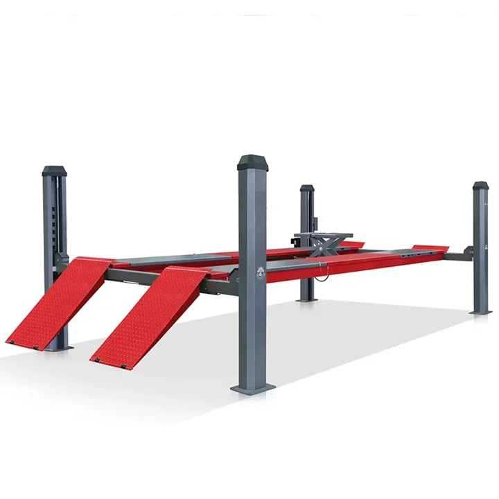 4000kg Four Post Car Lift Whee - огляд і ціна Hydraulic Car Lift