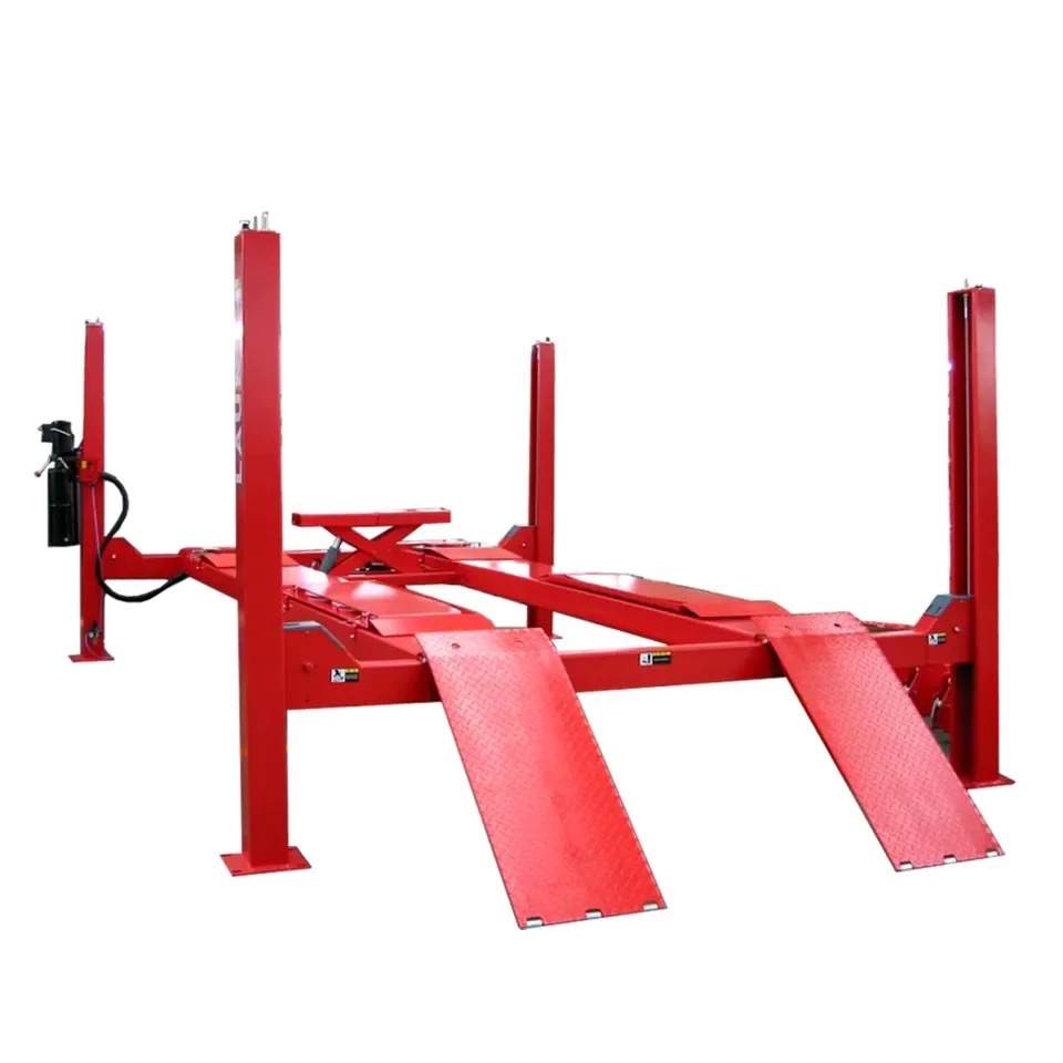 4000kg Four Post Car Lift Whee - огляд і ціна Hydraulic Car Lift