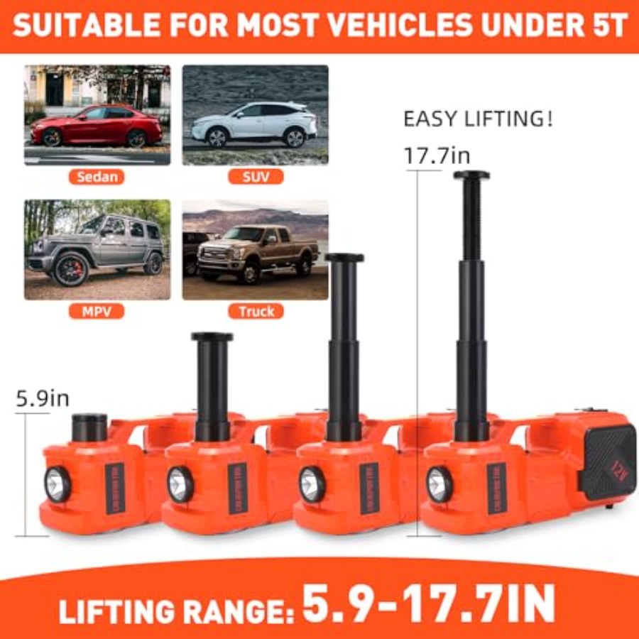 Electric Car Jack Set 5 Ton Hy - огляд і ціна Hydraulic Car Lift